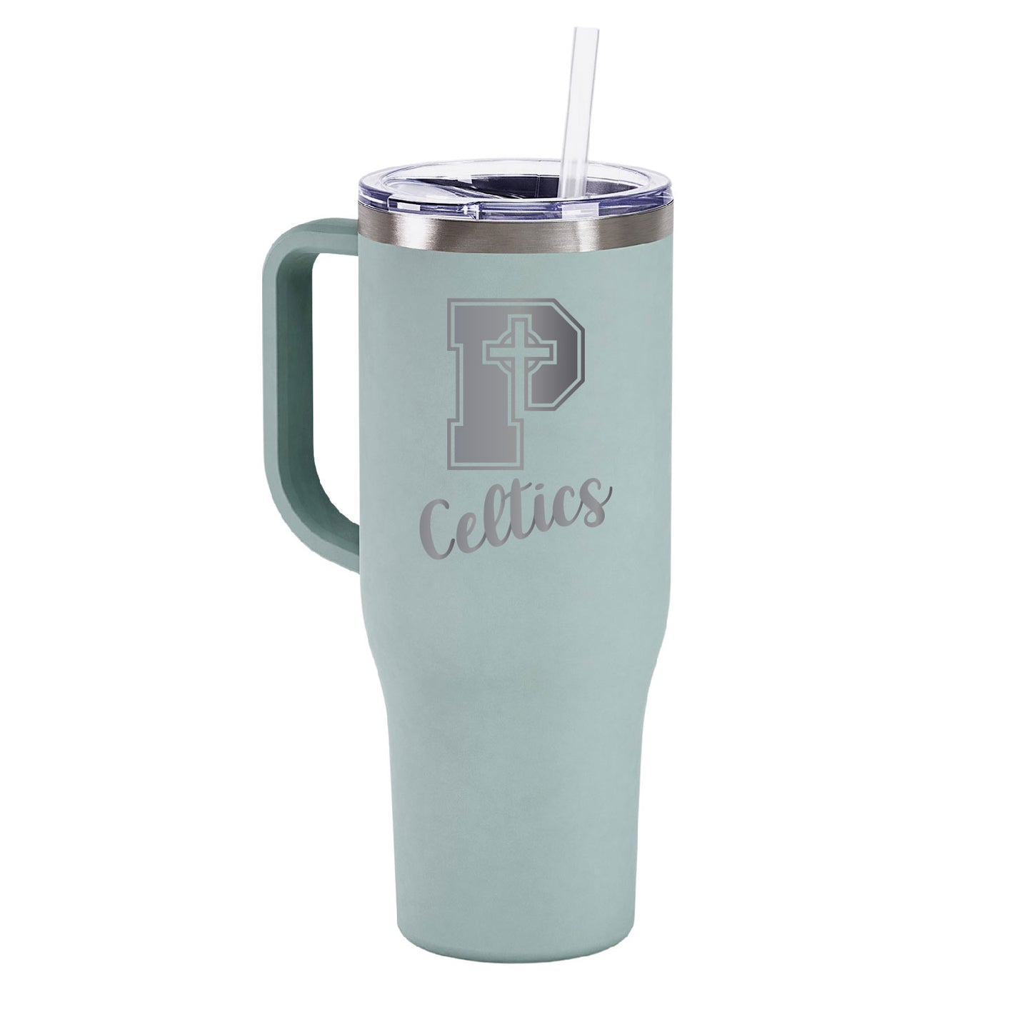 Charger 40 oz Tumbler with Handle | Celtic P