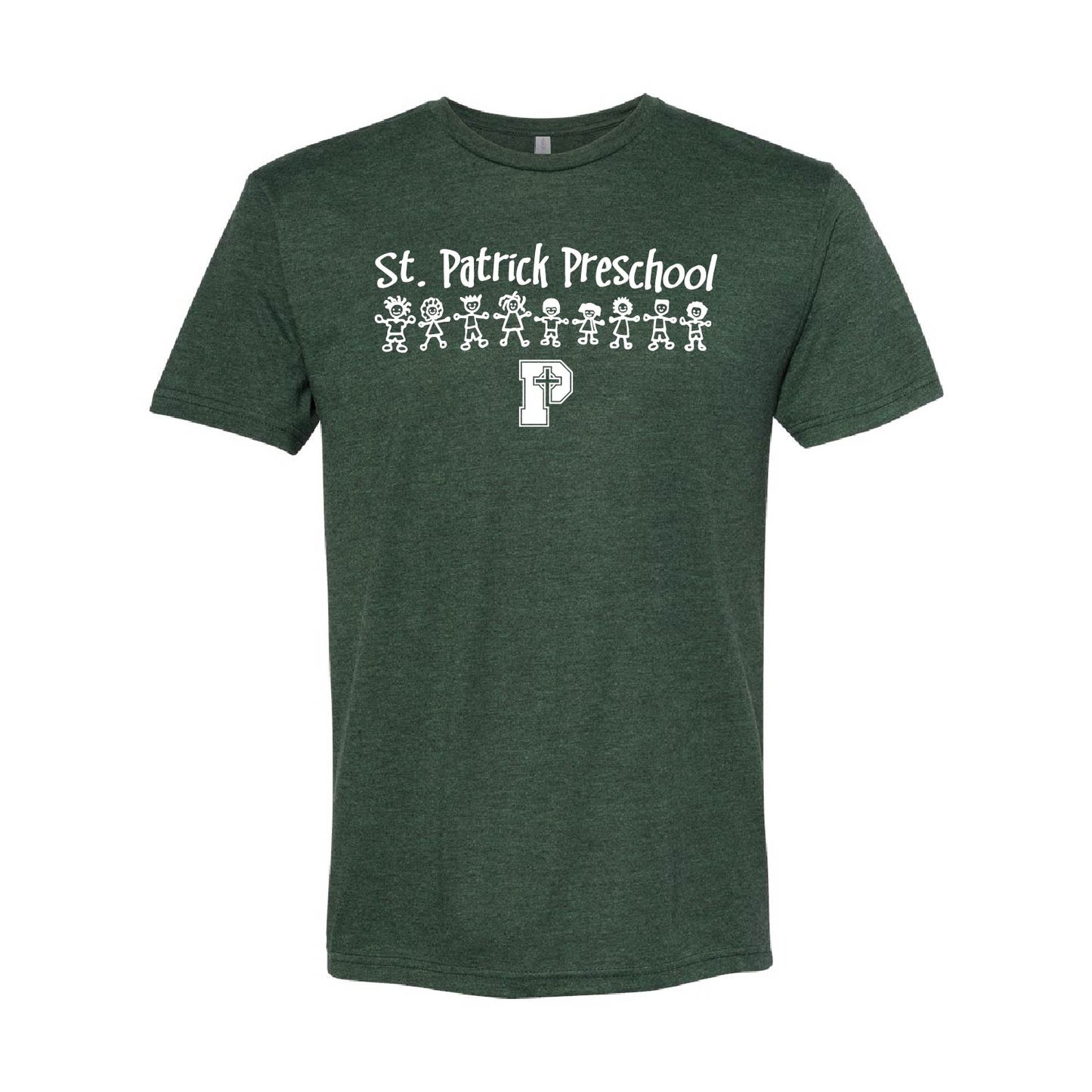 Adult Premium Tri-blend Tee | St. Patrick Preschool