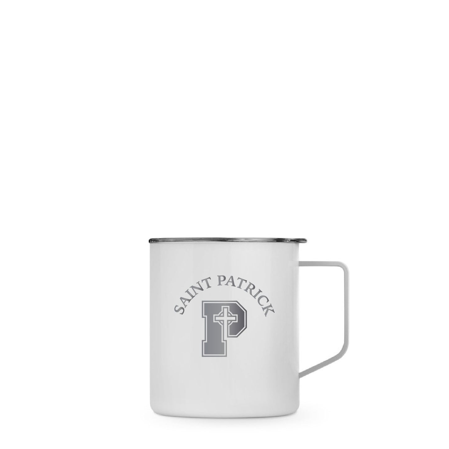 14oz Insulated Camp Mug | St Patrick Logo