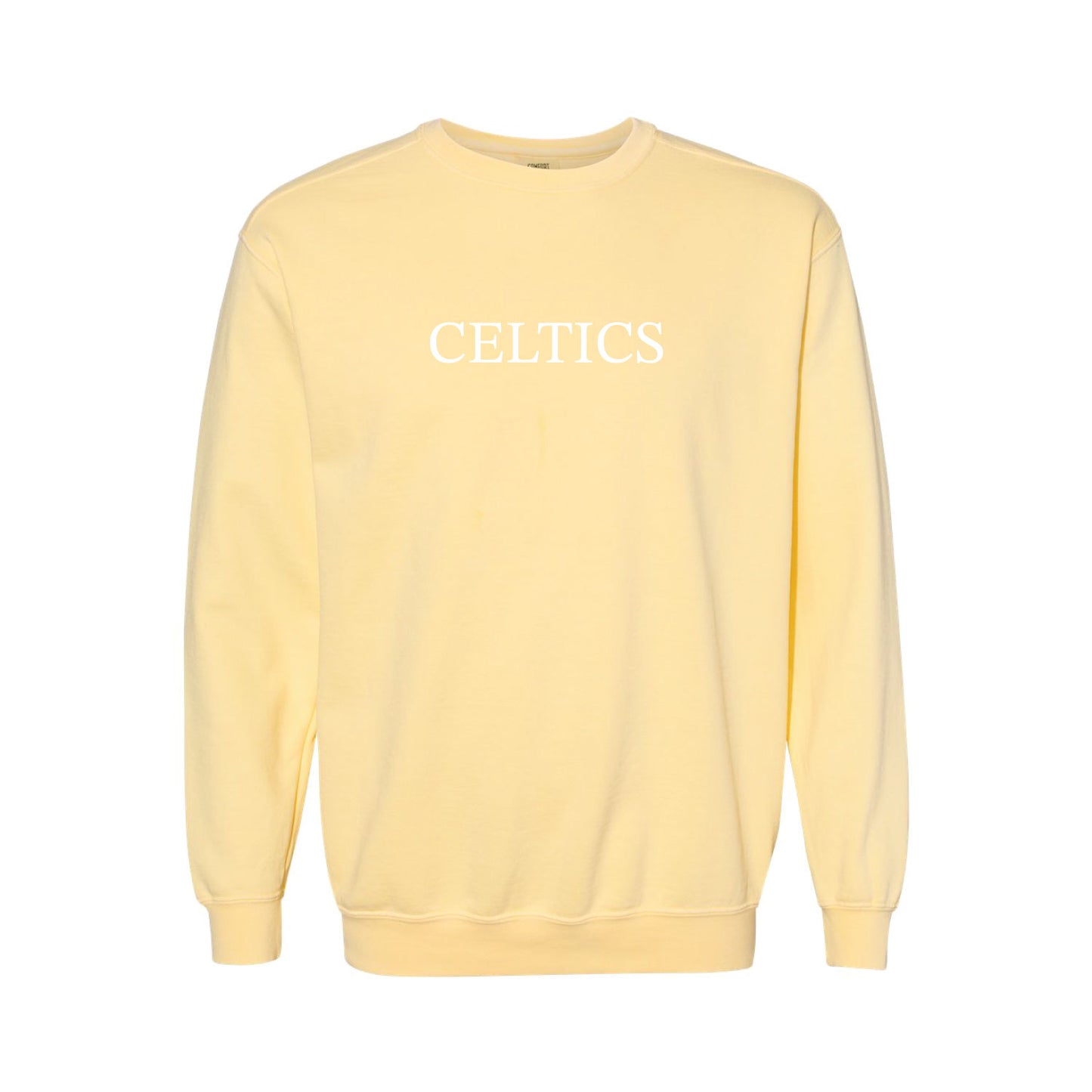 Comfort Colors Crew Neck Sweatshirt Adult | CELTICS