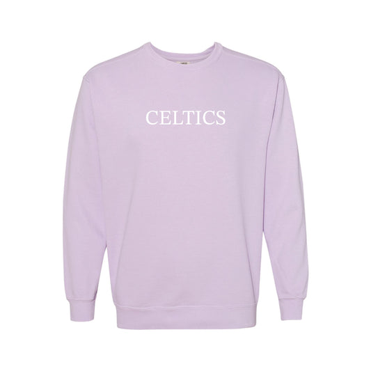 Comfort Colors Crew Neck Sweatshirt Adult | CELTICS