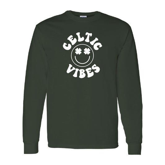 Classic Cotton Long Sleeve Tee | Celtic Vibes