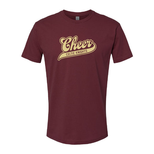 Celtic Knights Cheer| Premium Cotton T-Shirt