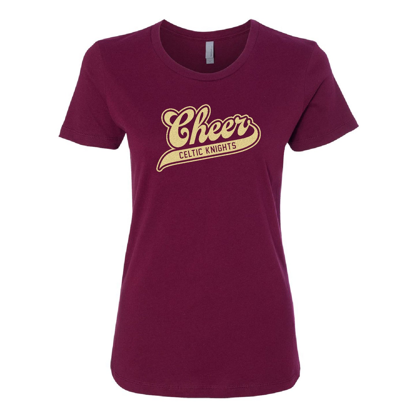 Celtic Knights Cheer| Premium Women's Cotton T-Shirt