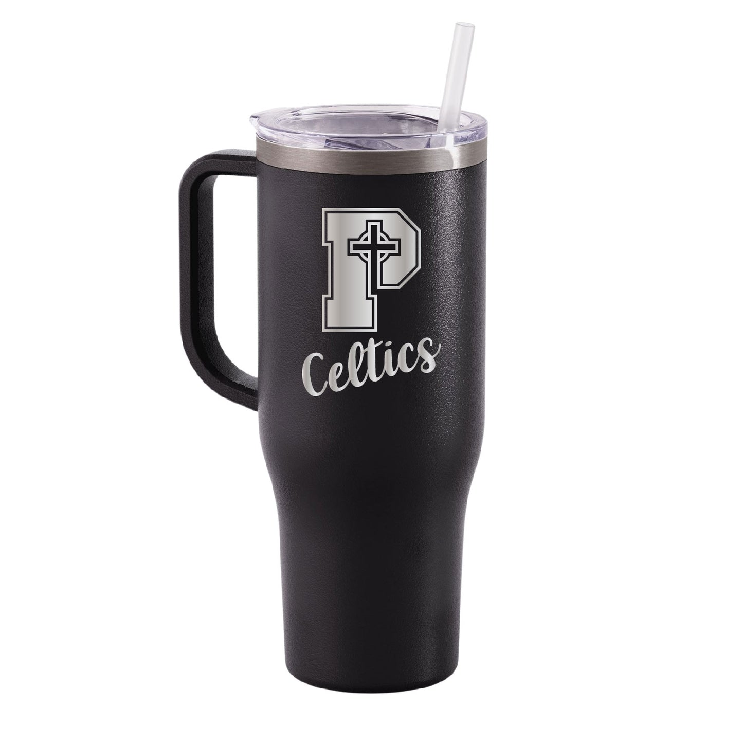 Charger 40 oz Tumbler with Handle | Celtic P